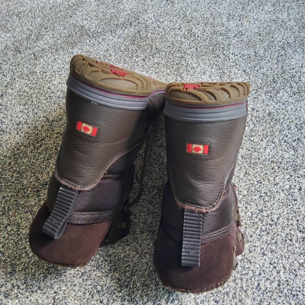 PAJAR Canada Persius Men's Winter Snow Boots Brown Size 14 Euc - Picture 5 of 7